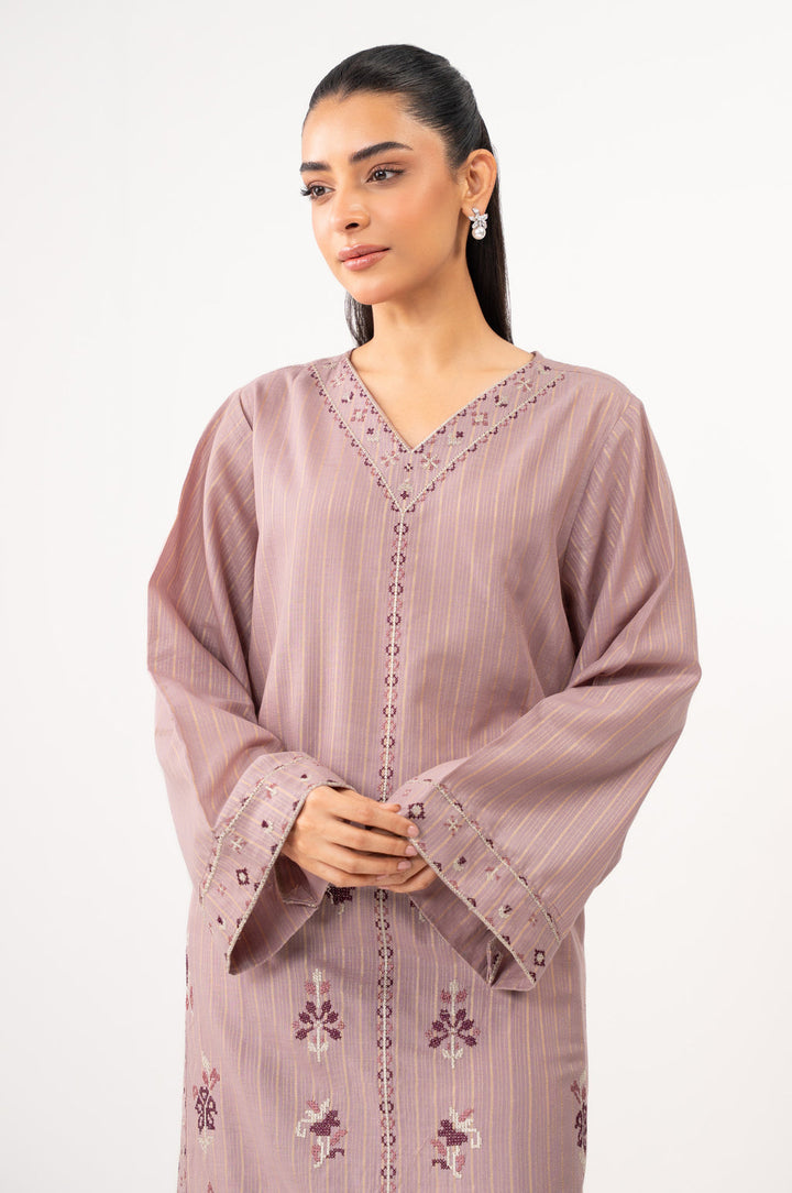 Dobby Mysuri Lilac Stitched Suit - Zeen