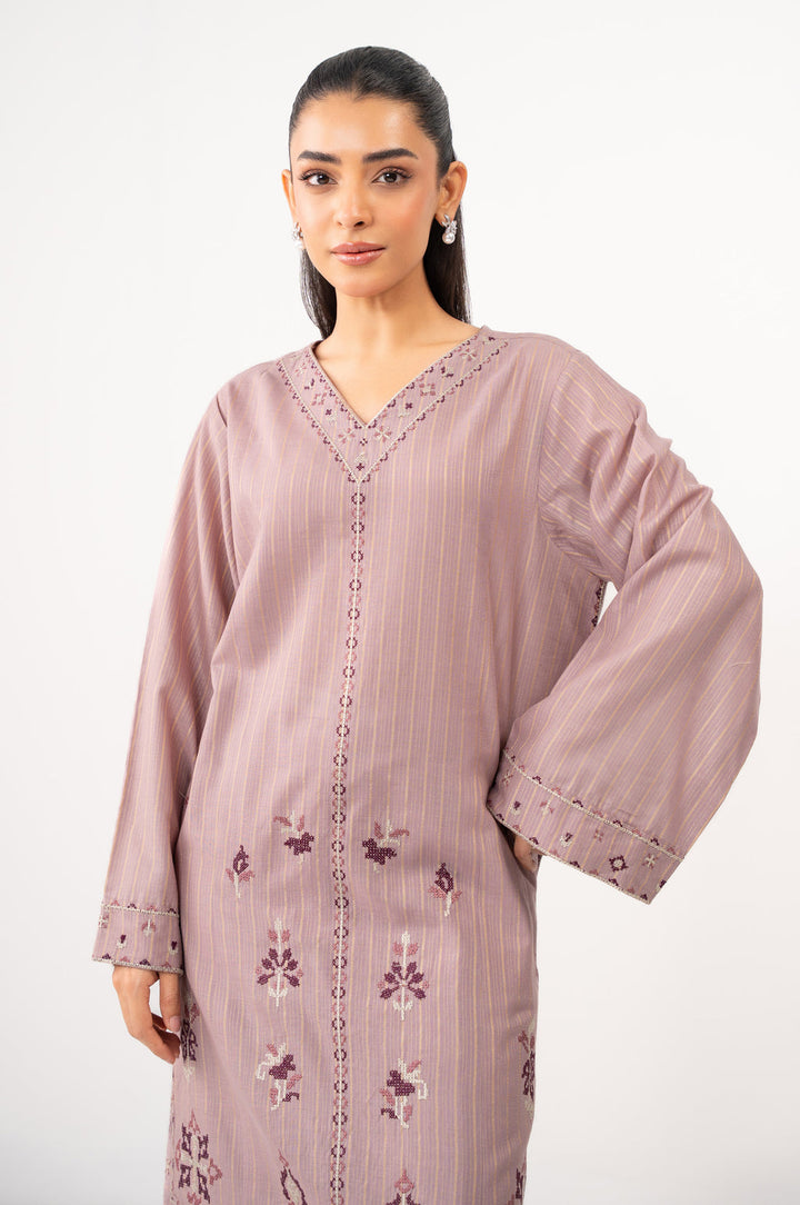 Dobby Mysuri Lilac Stitched Suit - Zeen