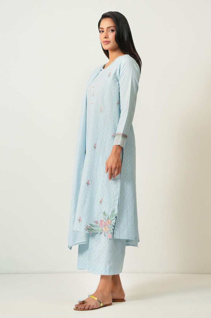 Dobby Cyan Stitched Suit - Zeen