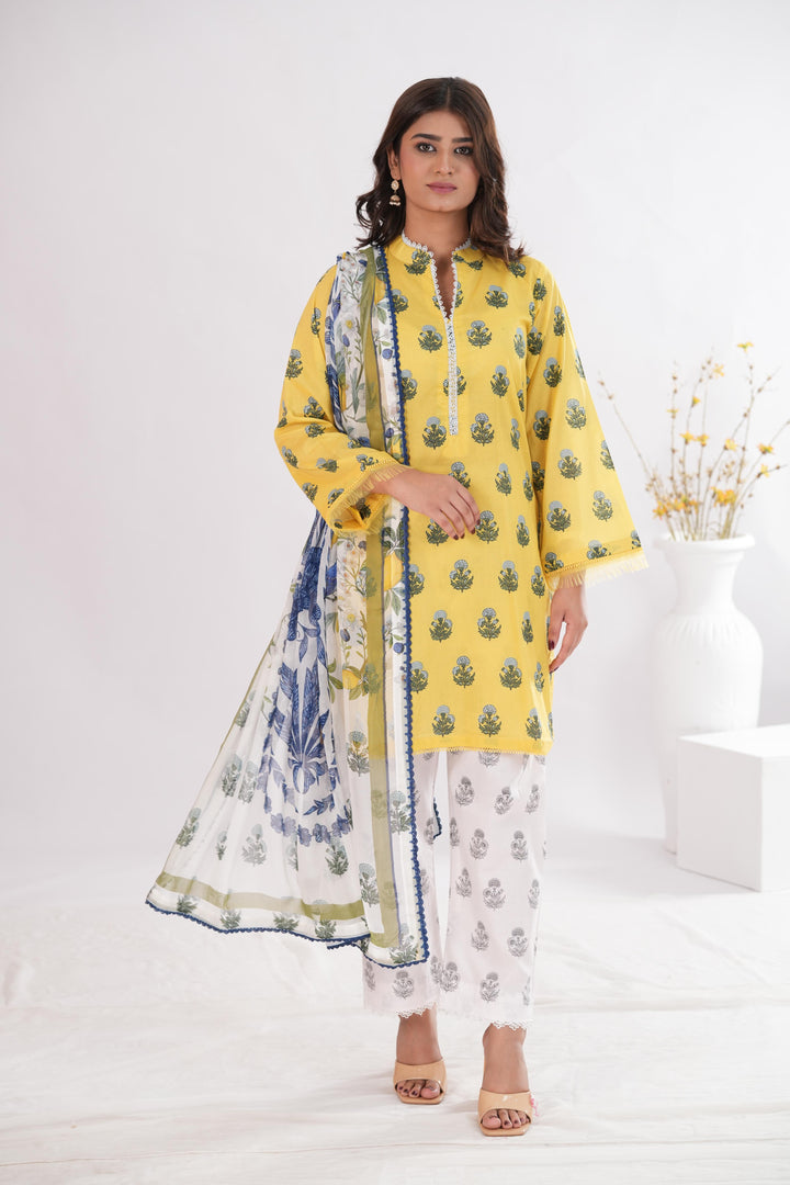 Zofi-4A | Zara Shahjahan Stitched - Coco Prints Edit III