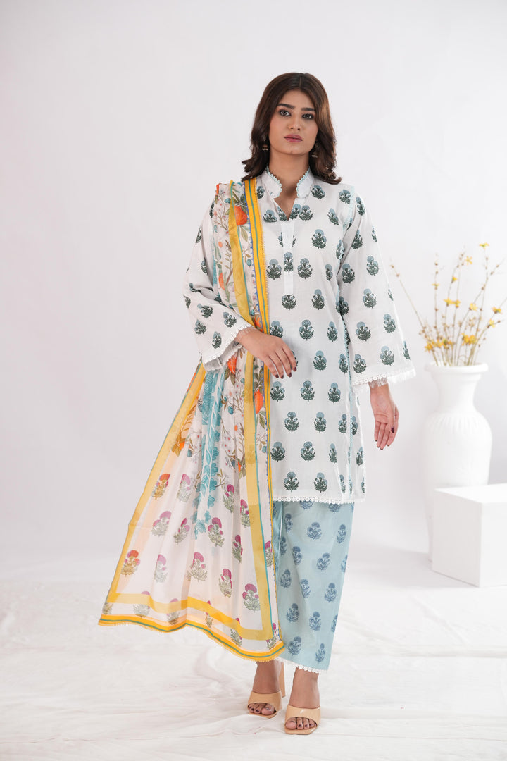 Zofi-4B | Zara Shahjahan Stitched - Coco Prints Edit III
