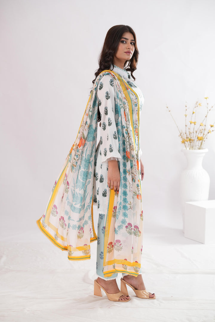 Zofi-4B | Zara Shahjahan Stitched - Coco Prints Edit III
