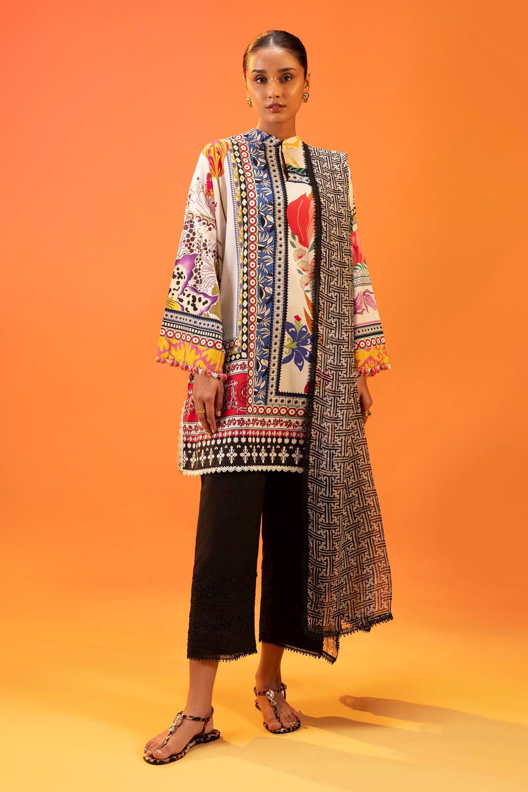 Design 2A Sana Safinaz Mahay Unstitiched