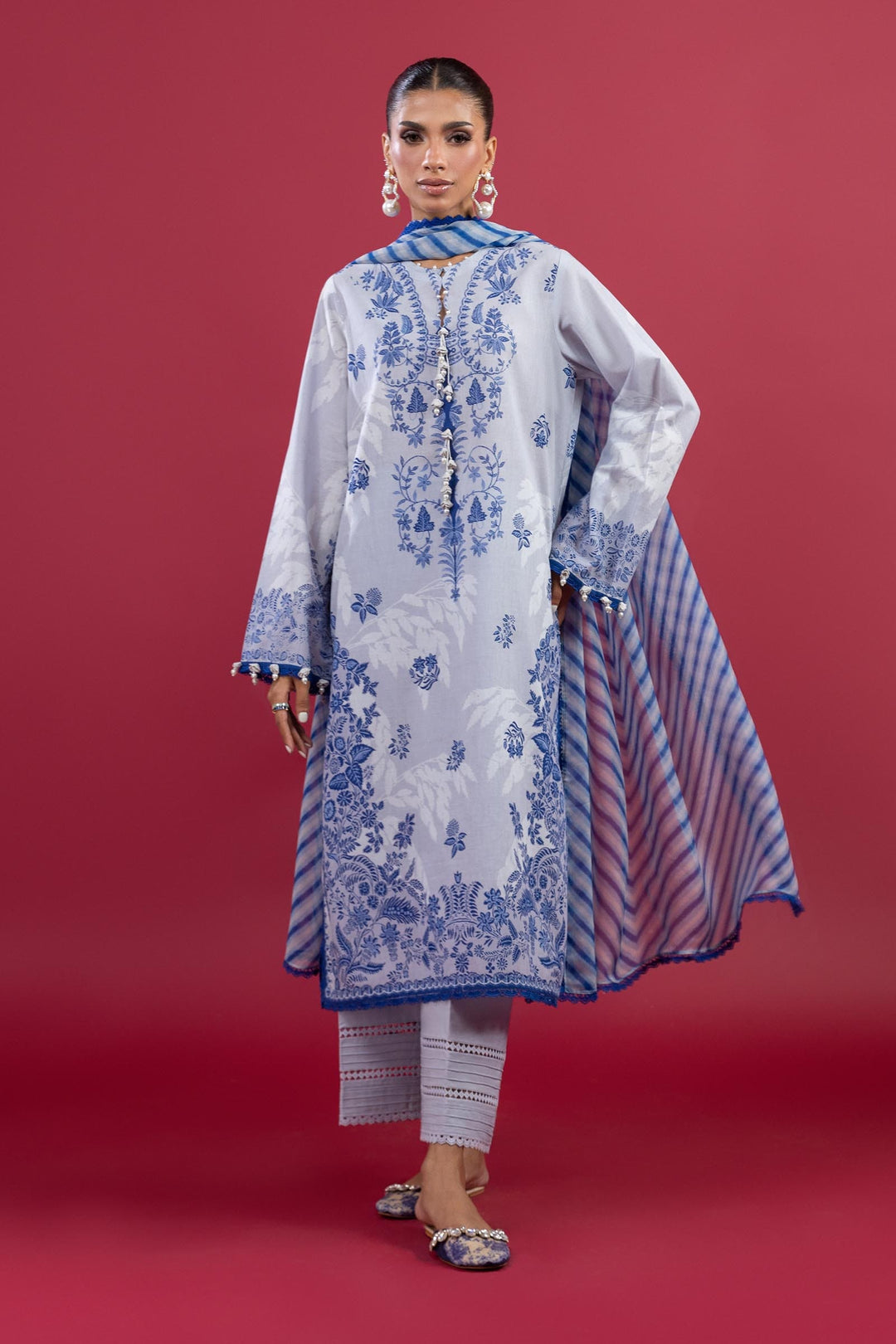 Design 3B - Sana Safinaz Mahay Unstitched 25'