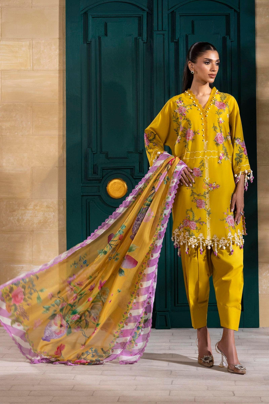Design 13B - Sana Safinaz Muzlin Vol1 Unstitched