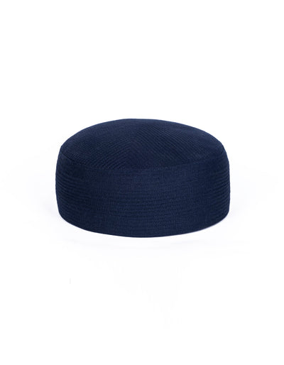 Cotton Navy Blue Cap - J. Junaid Jamshed