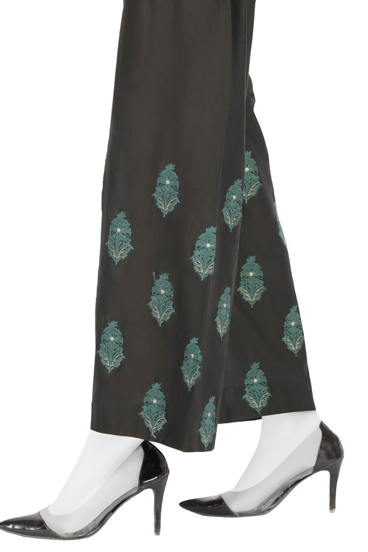 Black Cambric Trouser - J. Junaid Jamshed