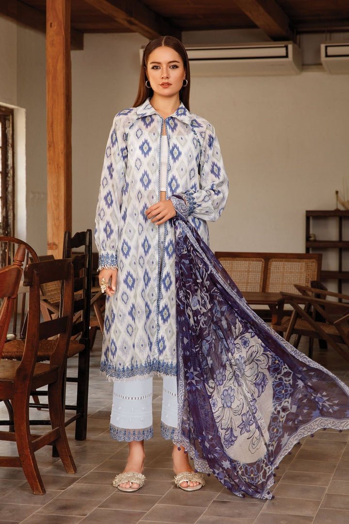 Design 11A - Maria B Luxury Lawn 3 Piece Suit