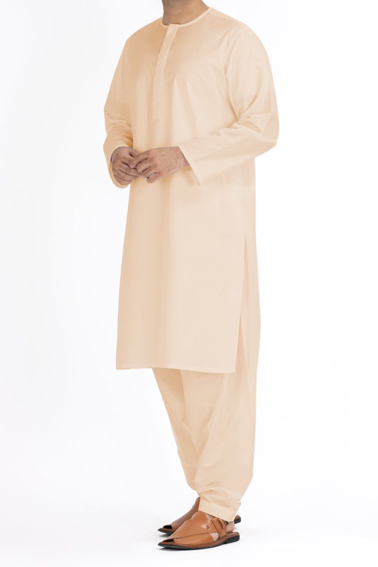Beige Inner Suit - J. Junaid Jamshed