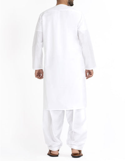 Off White Inner Suit - J. Junaid Jamshed