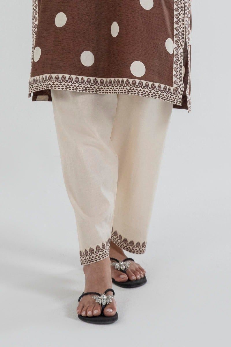 Cream Shalwar - Sana Safinaz RTW