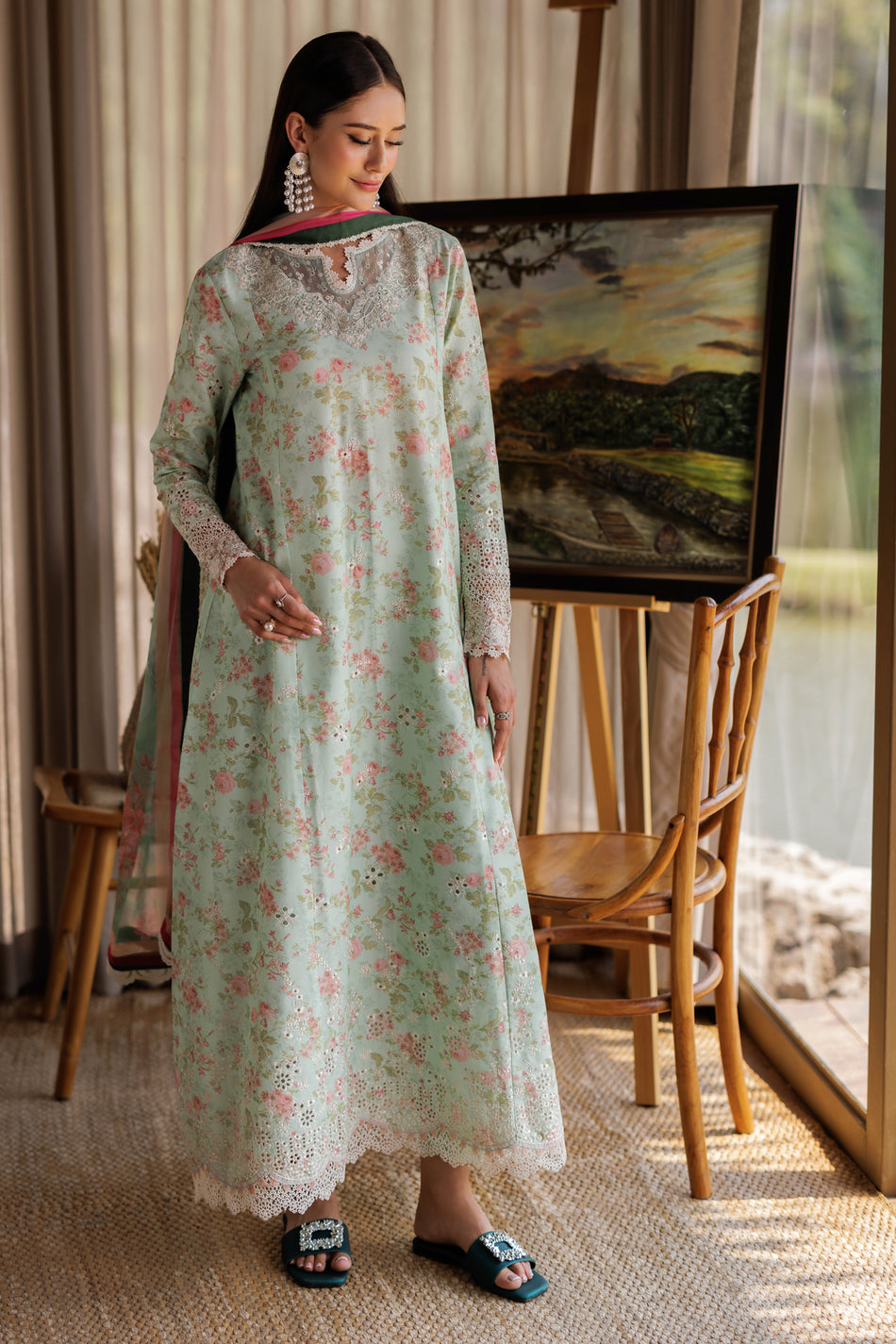 Barrie - Xenia Luxury Lawn Stitched