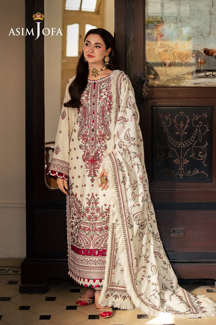 Design 8 - Asim Jofa Pashmina Stitched Collection