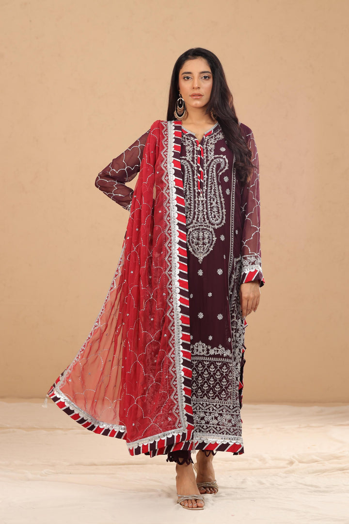 Design 1 - Asim Jofa Dastaan Luxury Collection
