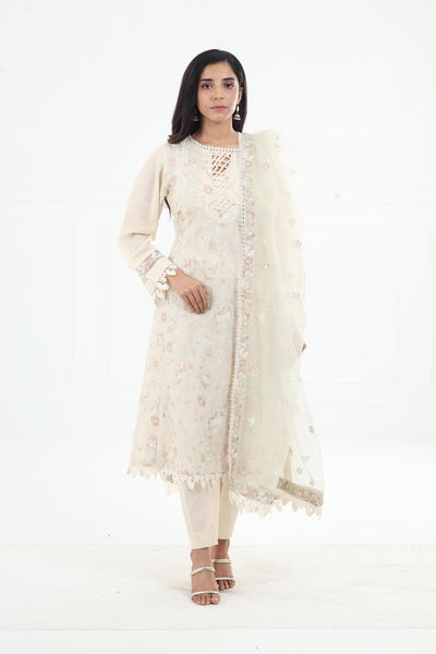 Daheer - Zarif Embroidered Stitched