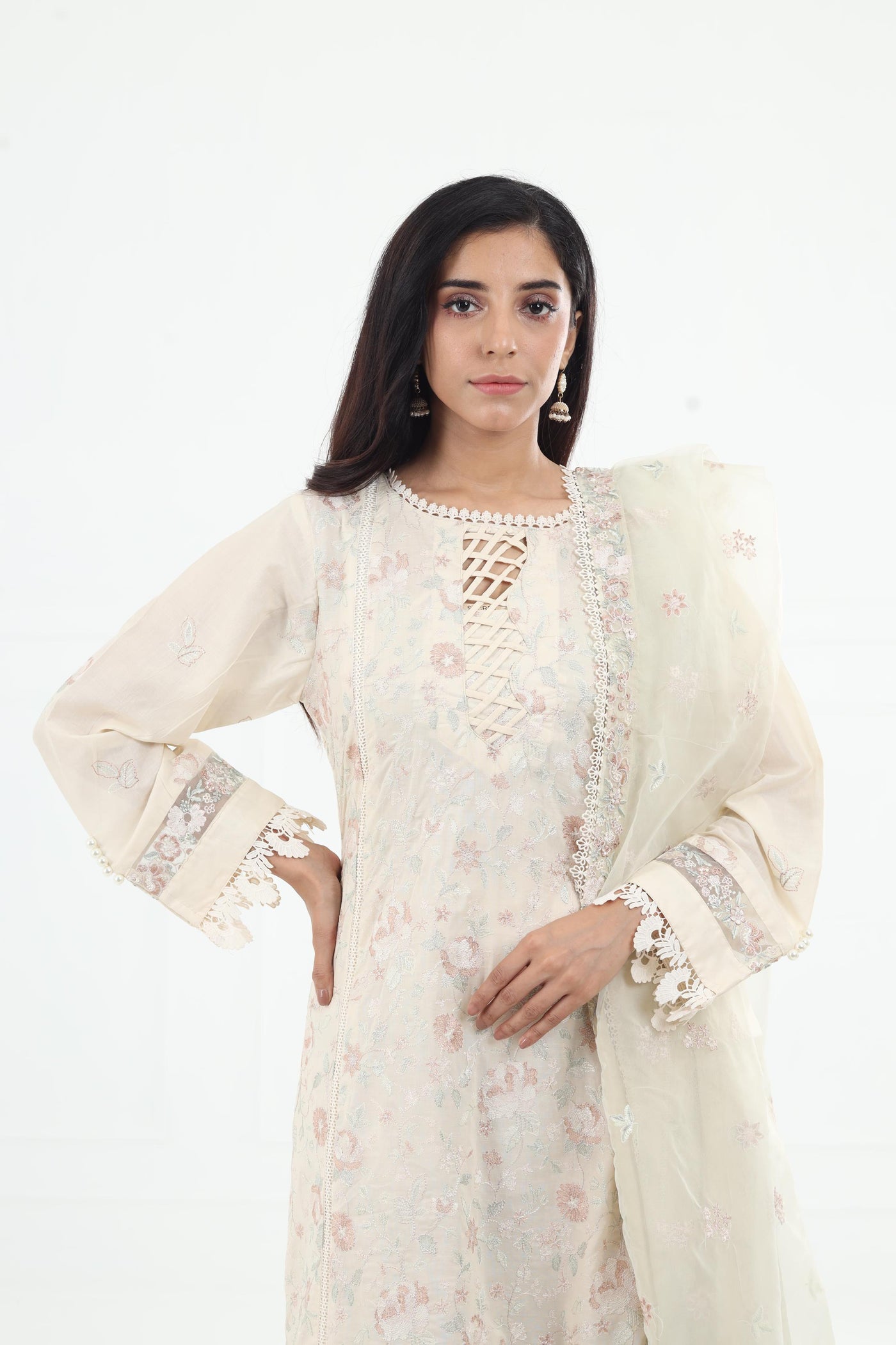 Daheer - Zarif Embroidered Stitched