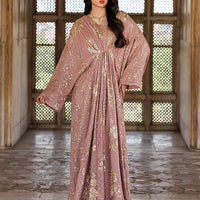 Chiffon & Resham Tea Pink Stitched Suit - Vanya