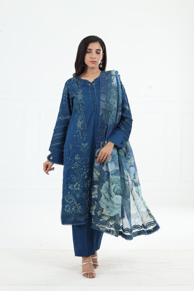 Mehmer - Zarif Embroidered Stitched