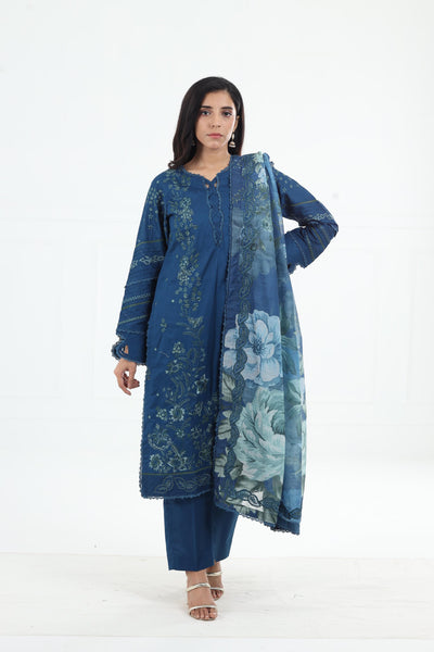 Mehmer - Zarif Embroidered Stitched