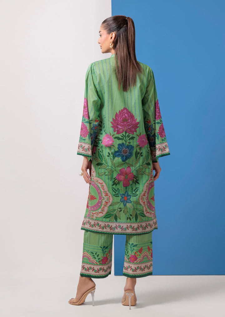 Cambric Mint Green Stitched Suit - Bonanza