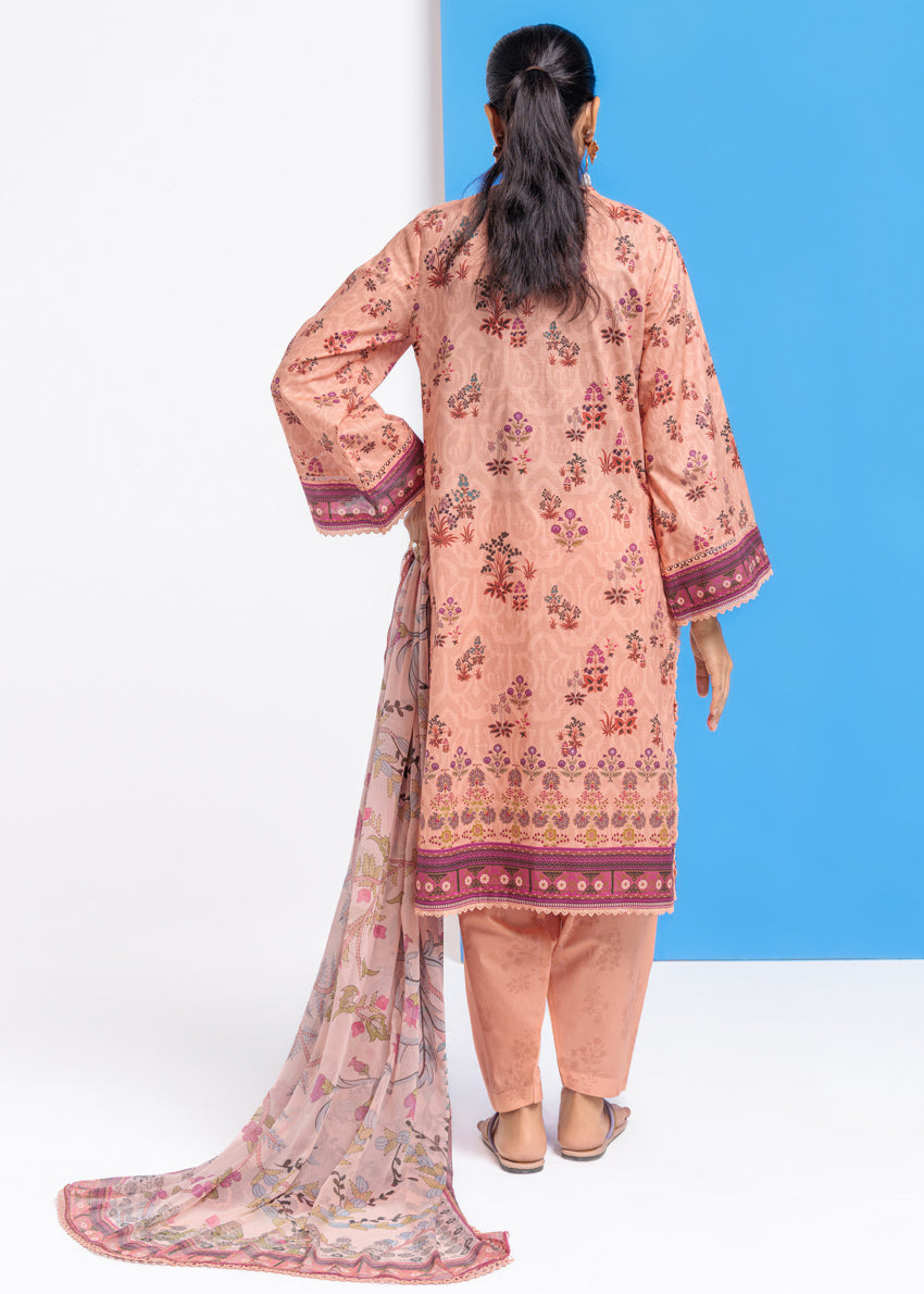 Cambric Shocking Pink Stitched Suit - Bonanza