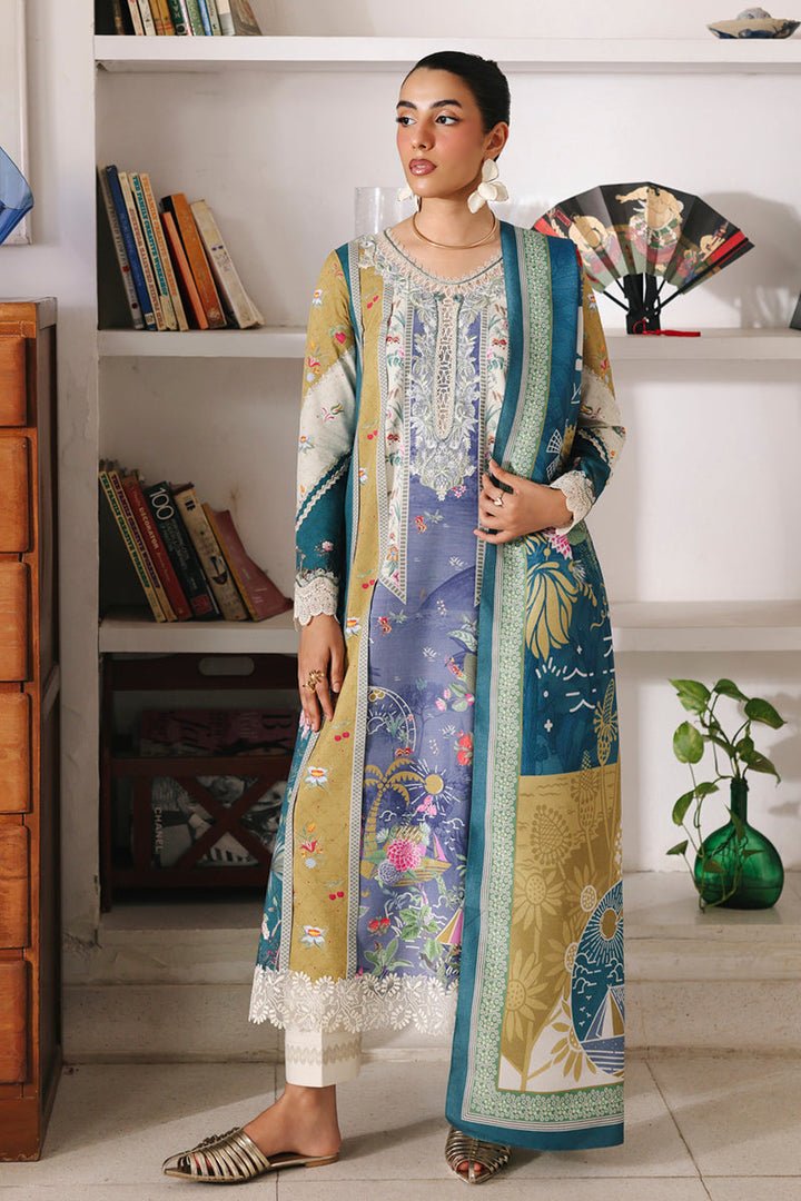 Alina - Qprints by Qalamkar Stitched