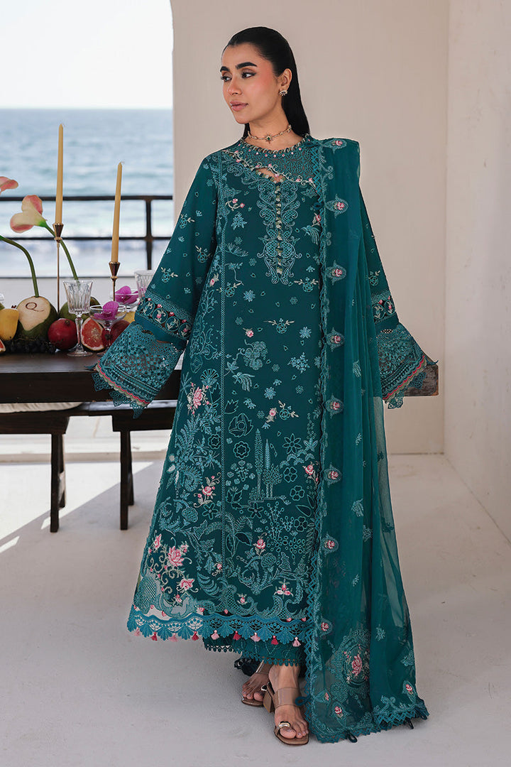 Zinc - Qalamkar Sahil Luxury Stitched