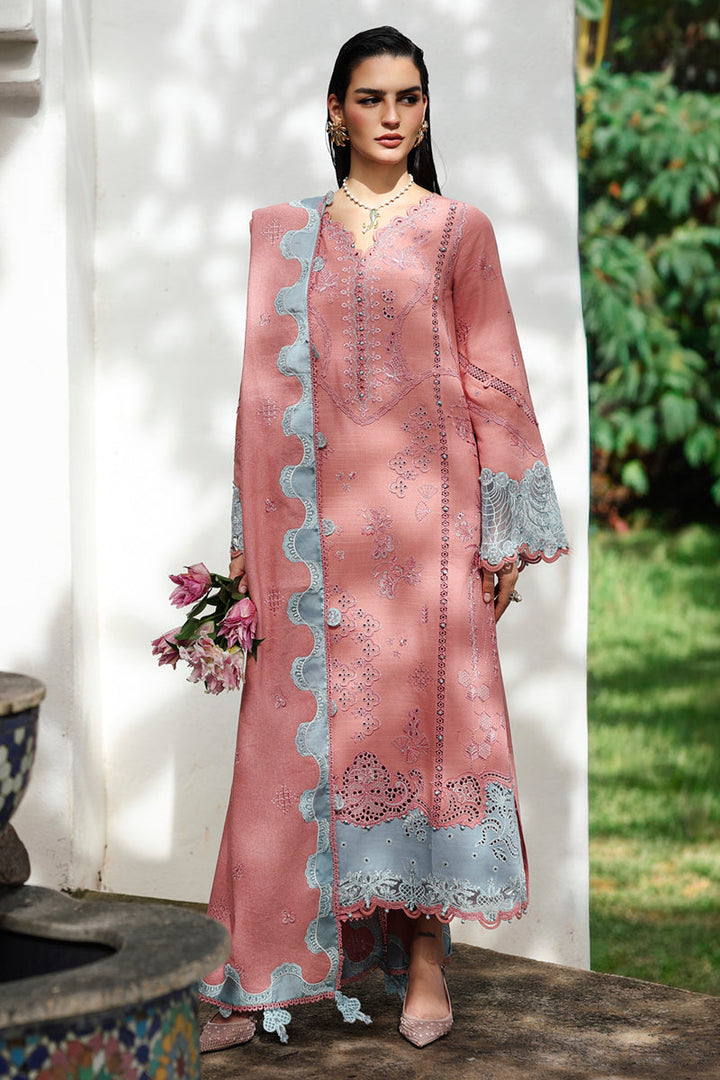 Faye - Q Line by Qalamkar Stitched