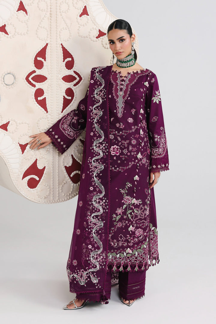 Tresa - Qalamkar Festive Lawn '26 Stitched