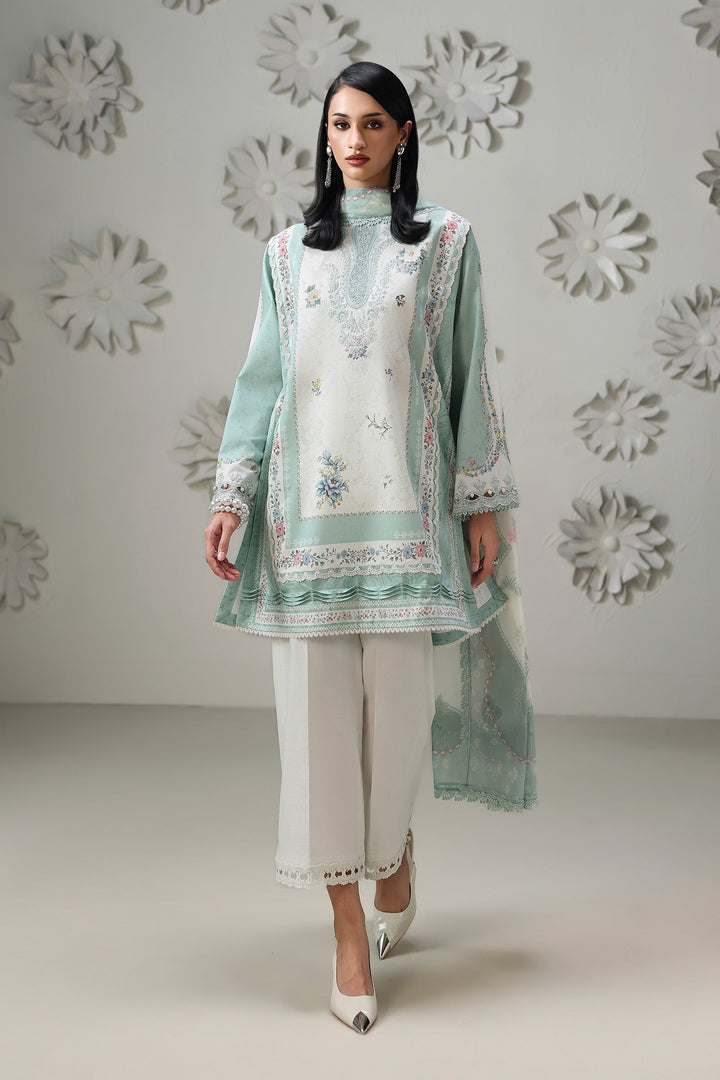 Rasha - Qalamkar QPrint Drop III Stitched
