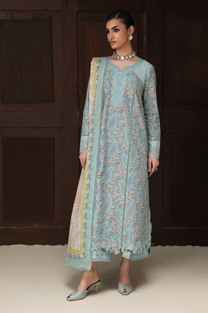 Nazia - Qalamkar QPrint Drop III Stitched