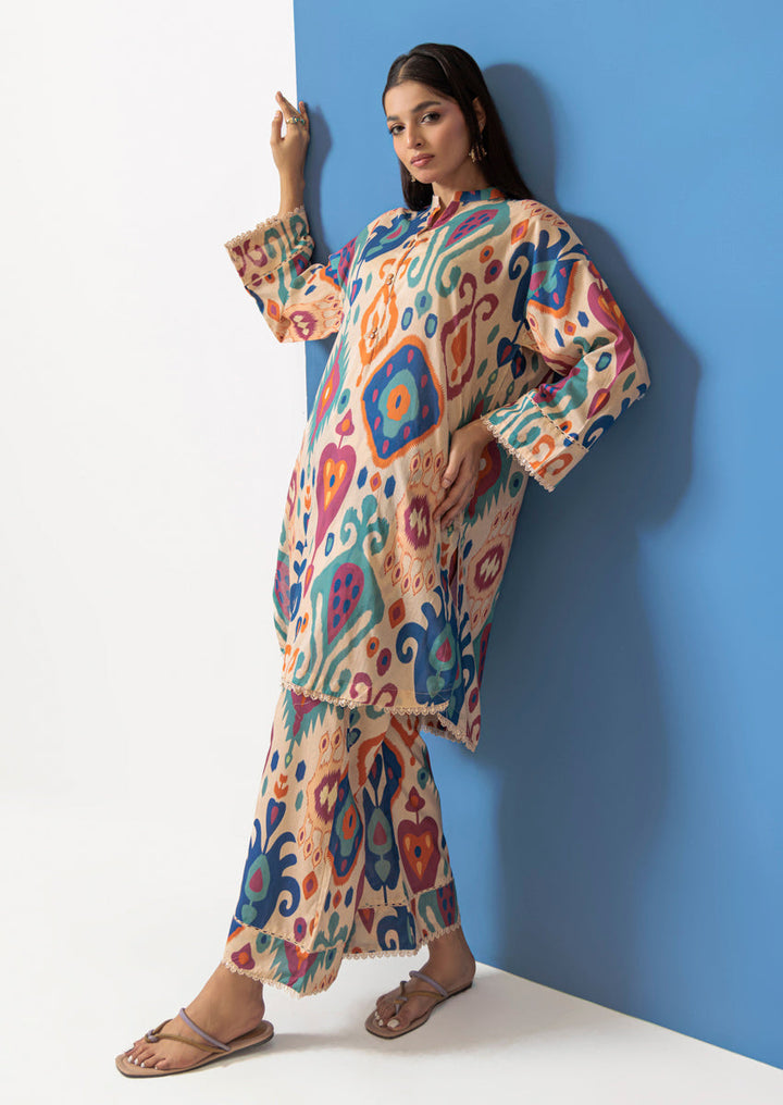 Cambric Multi Stitched Suit - Bonanza