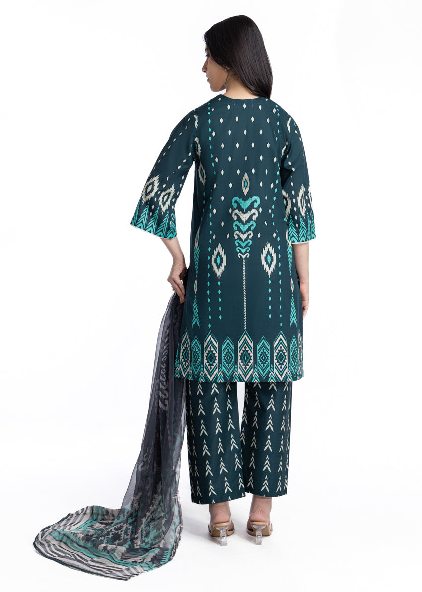 Cambric Emerald Stitched Suit - Bonanza