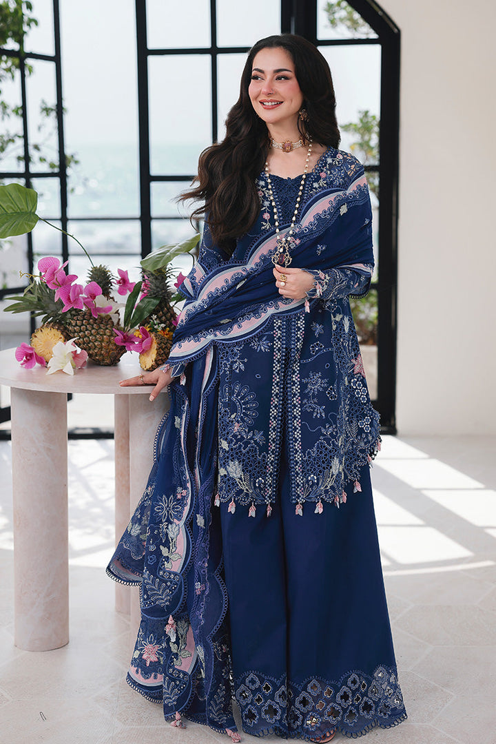 Esma - Qalamkar Sahil Luxury Stitched