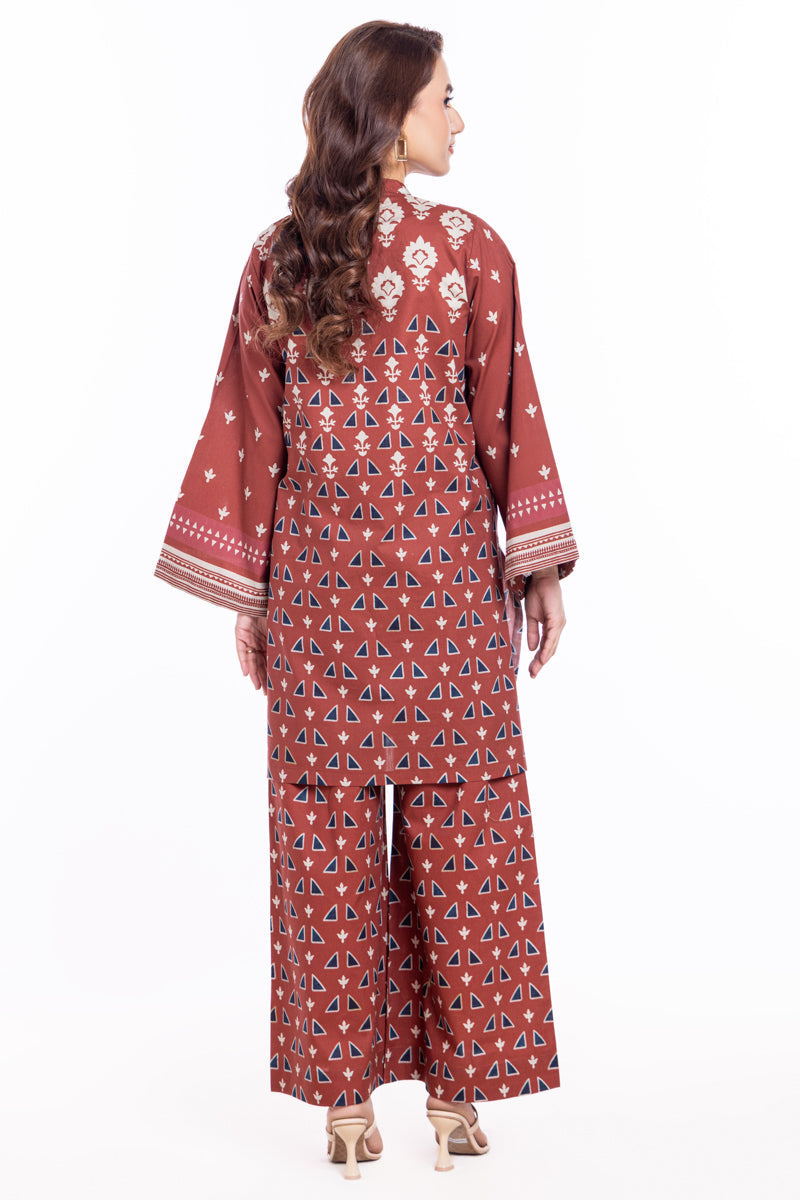 Cambric Red Stitched Suit - Bonanza