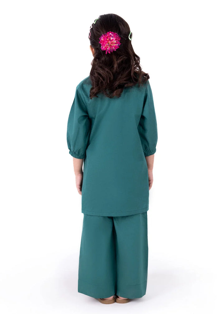 Cambric Green Stitched Suit - Bonanza