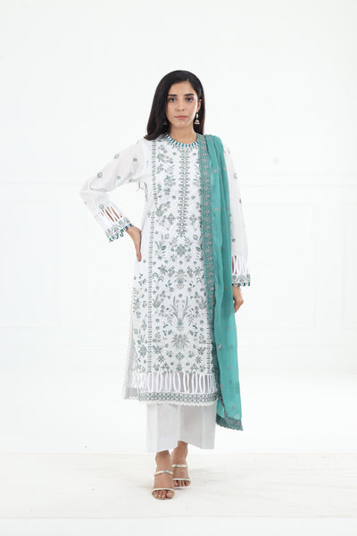 Semil - Zarif Embroidered Stitched