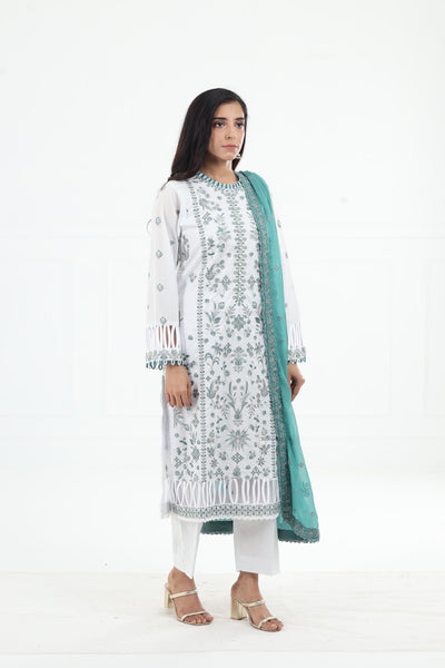 Semil - Zarif Embroidered Stitched