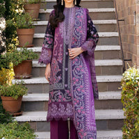 Azrina A - Afrozeh Damask The Holiday Edit '25 Stitched