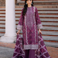 Anisa A - Afrozeh Damask The Holiday Edit '25 Stitched