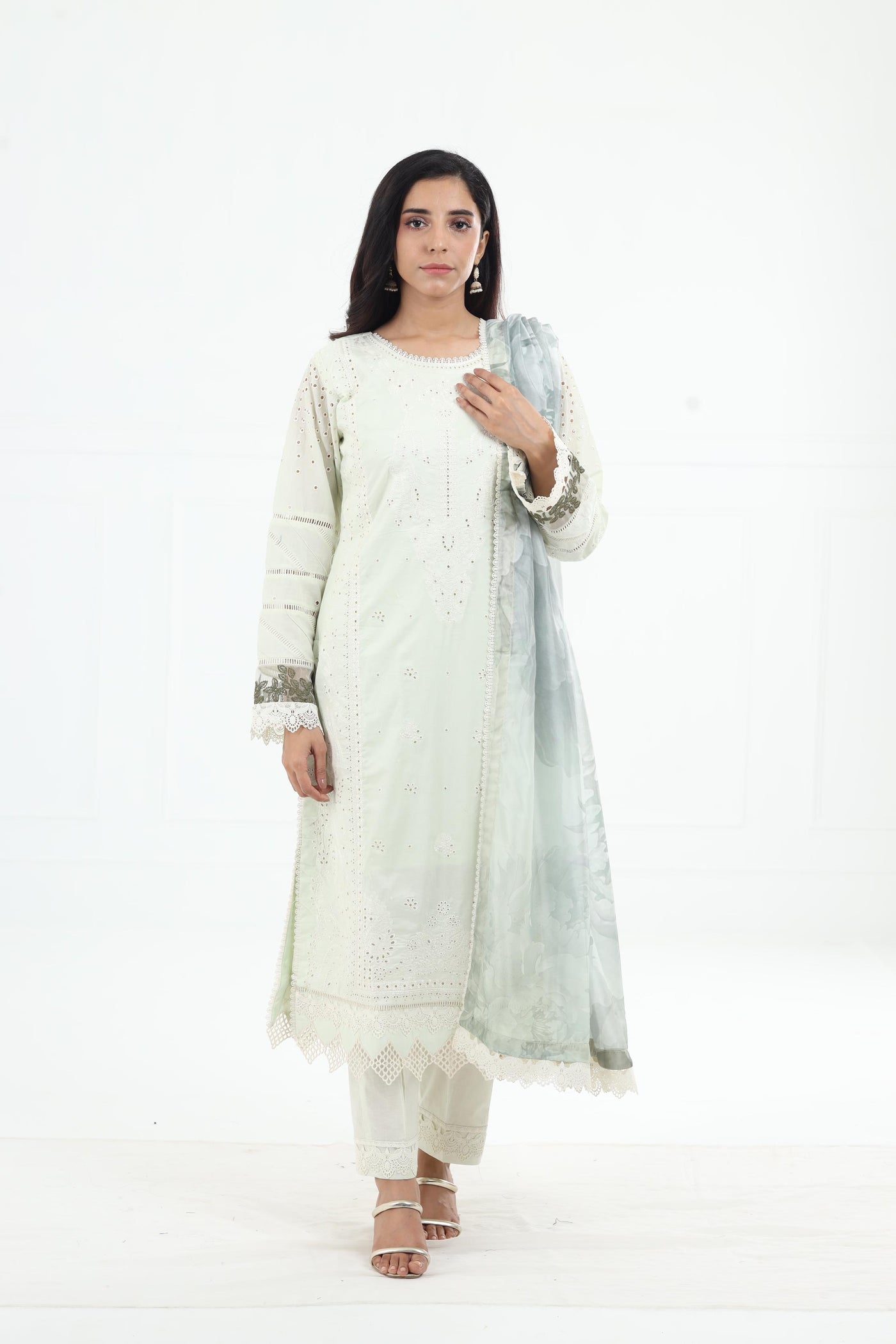 Roohal - Zarif Embroidered Stitched