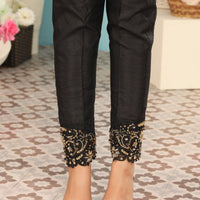 Black Ladies Trousers - Stonez
