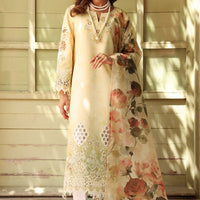 Mia - Alizeh Embroidered Printed Lawn Stitched