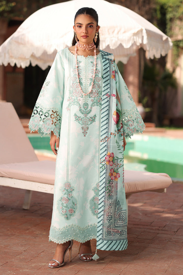 Mirega - Alizeh Embroidered Printed Lawn Stitched