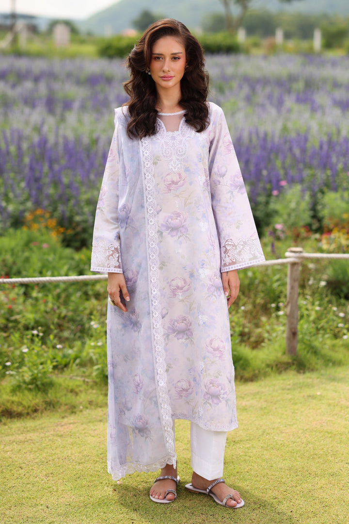 Lilac Haze - Xenia Printed Stitched
