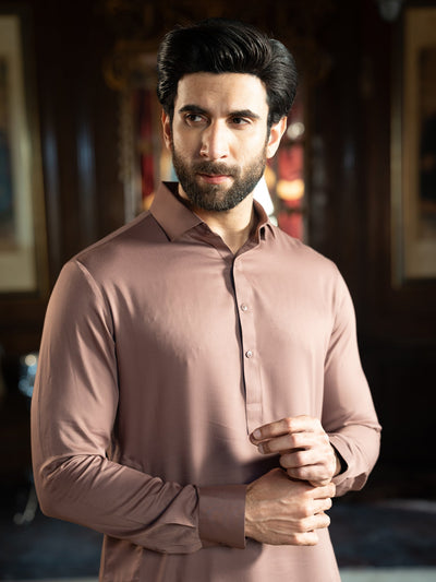 Blended Burberry Rose Lovpe Shalwar Kameez - J. Junaid Jamshed