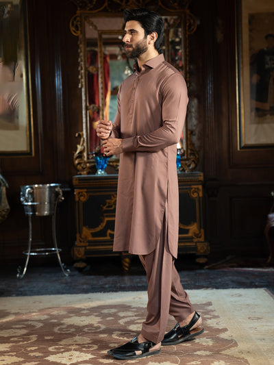 Blended Burberry Rose Lovpe Shalwar Kameez - J. Junaid Jamshed