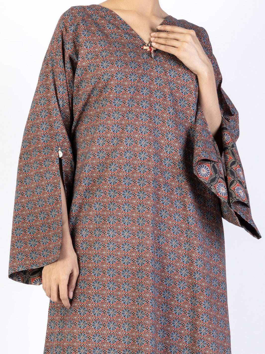 Lawn Multicolor Kurti - Almirah