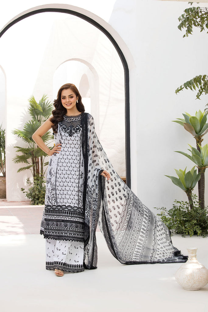 Design 10A - Sobia Nazir Vital Lawn Stitched