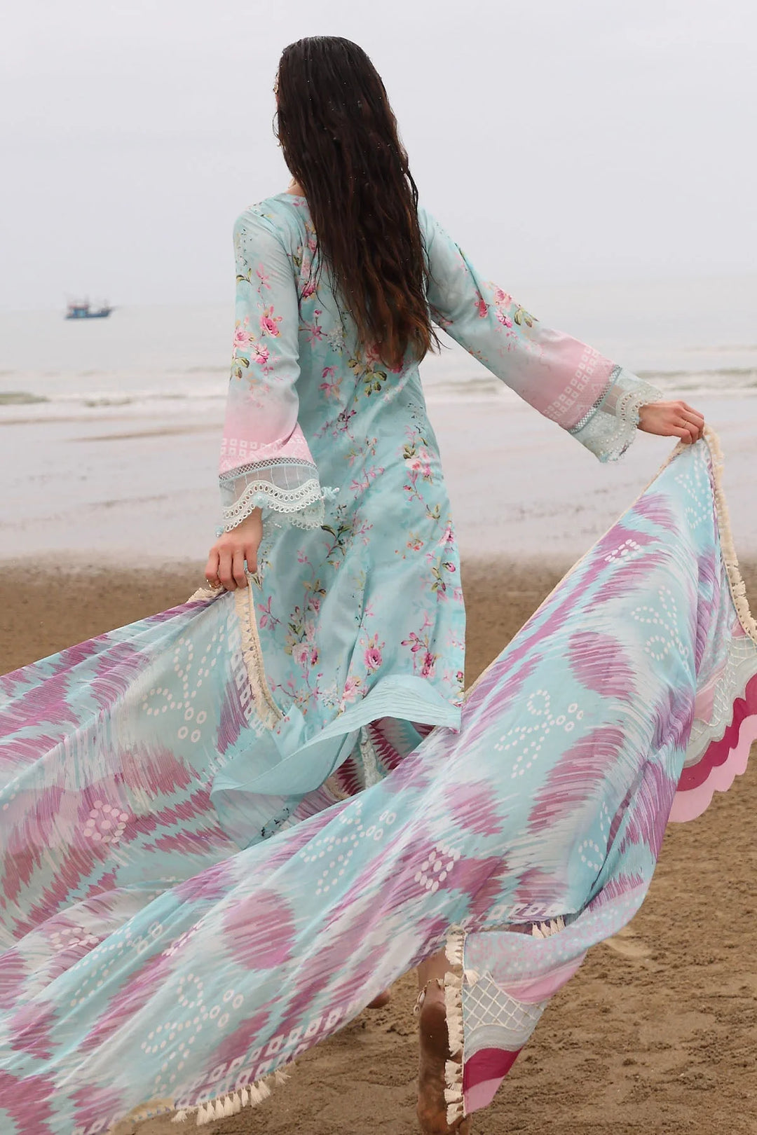 Design 5 - Nureh Gardenia Stitched